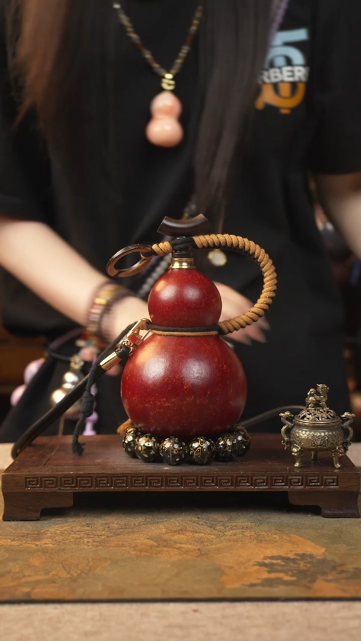 233大漆葫芦一物一拍记葫堂出品不带手串