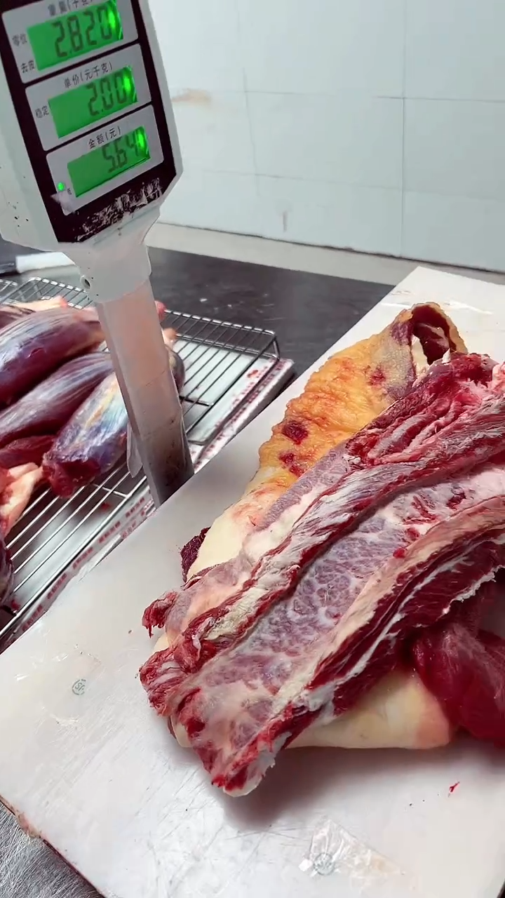 中国大陆食用农产品12个月C****儿呼伦贝尔牛腩+肋条5.6斤