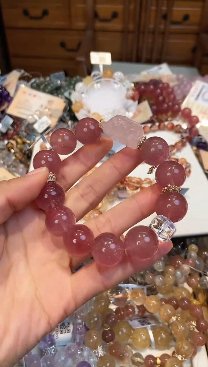【闪购商品】石英质玉手串未镶嵌手串