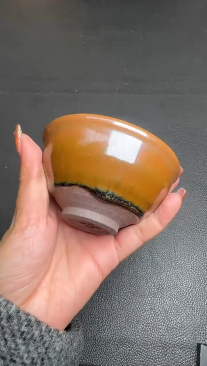 【闪购商品】茶盏严柳忠柴烧盏45