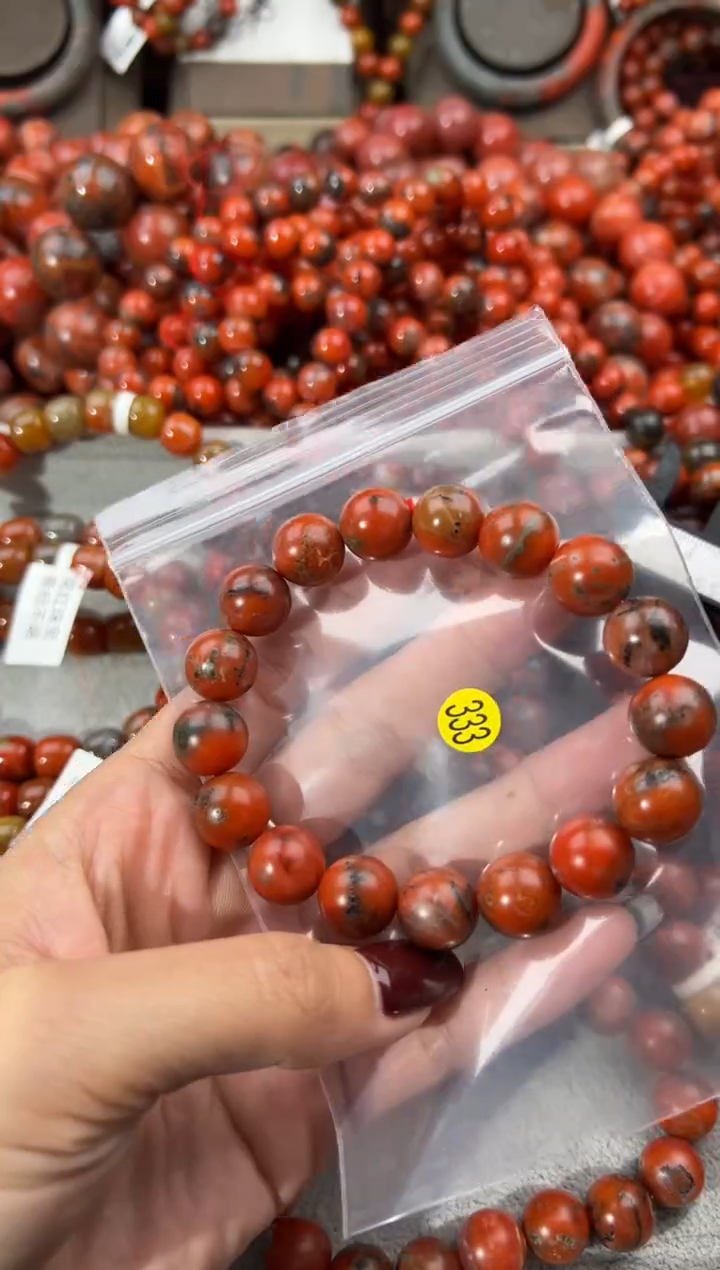 未镶嵌手串南红玛瑙12+
