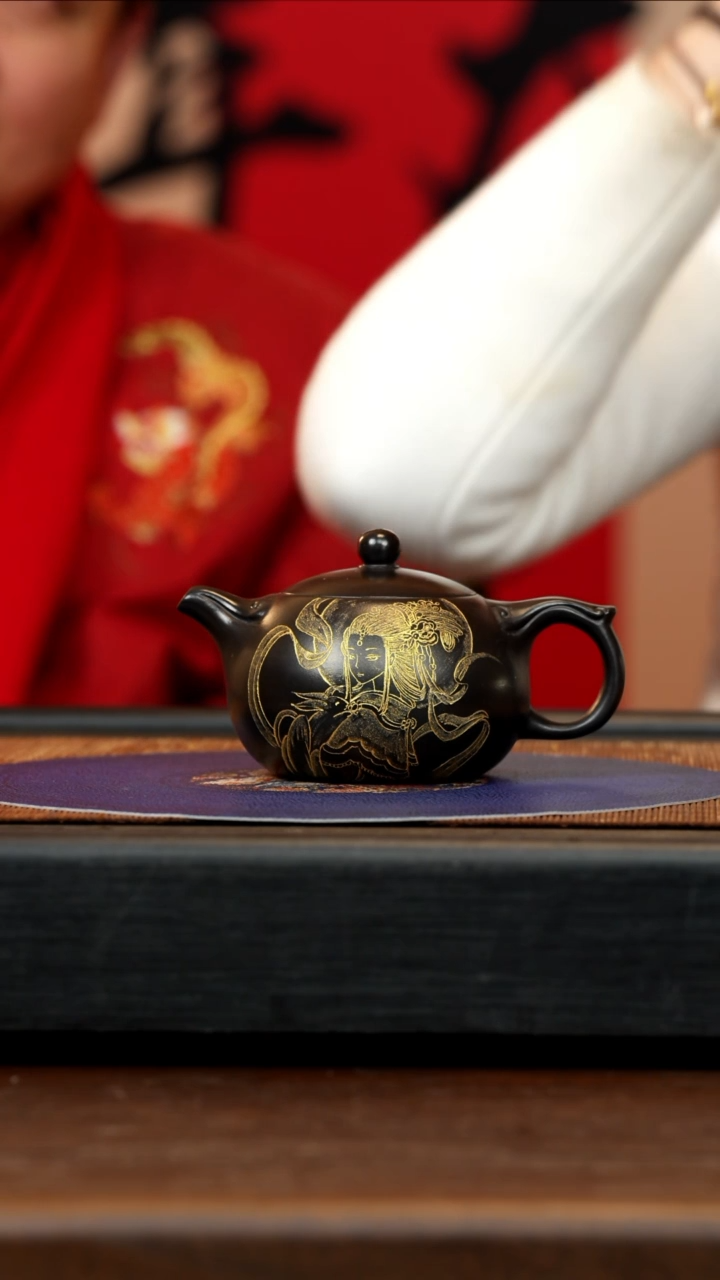 【闪购商品】紫砂茶壶CLQ 高黑料 西施