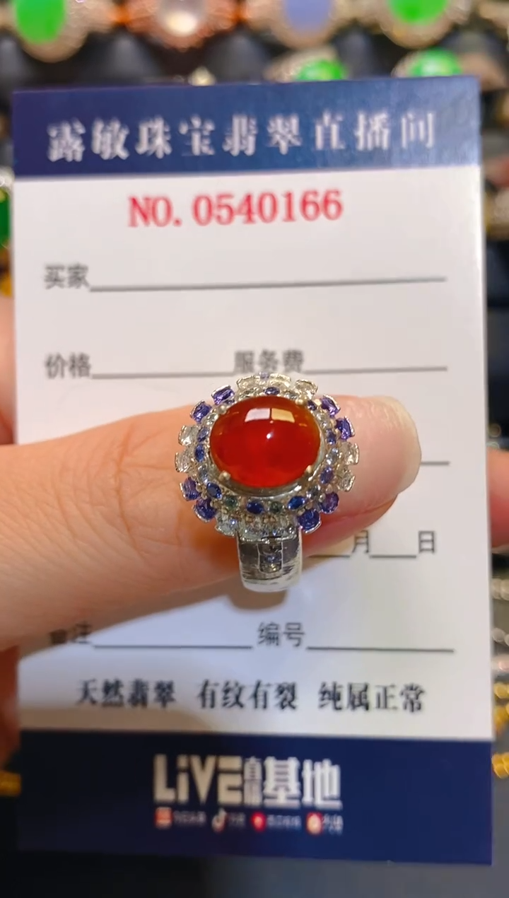 未镶嵌翡翠耳饰天然
