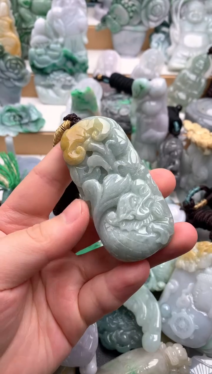 吊坠(不含链)未镶嵌翡翠1