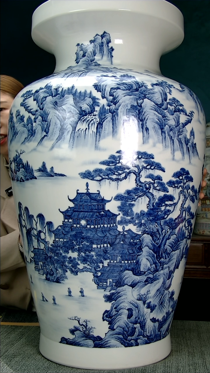 【闪购商品】瓶景德镇精品陶瓷瓶