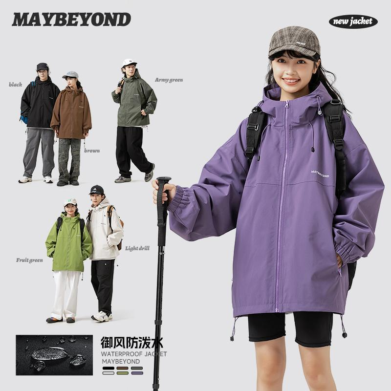 JiaQiMAYBEYOND 24SS新款男女同款情侣休闲百搭宽松夹克