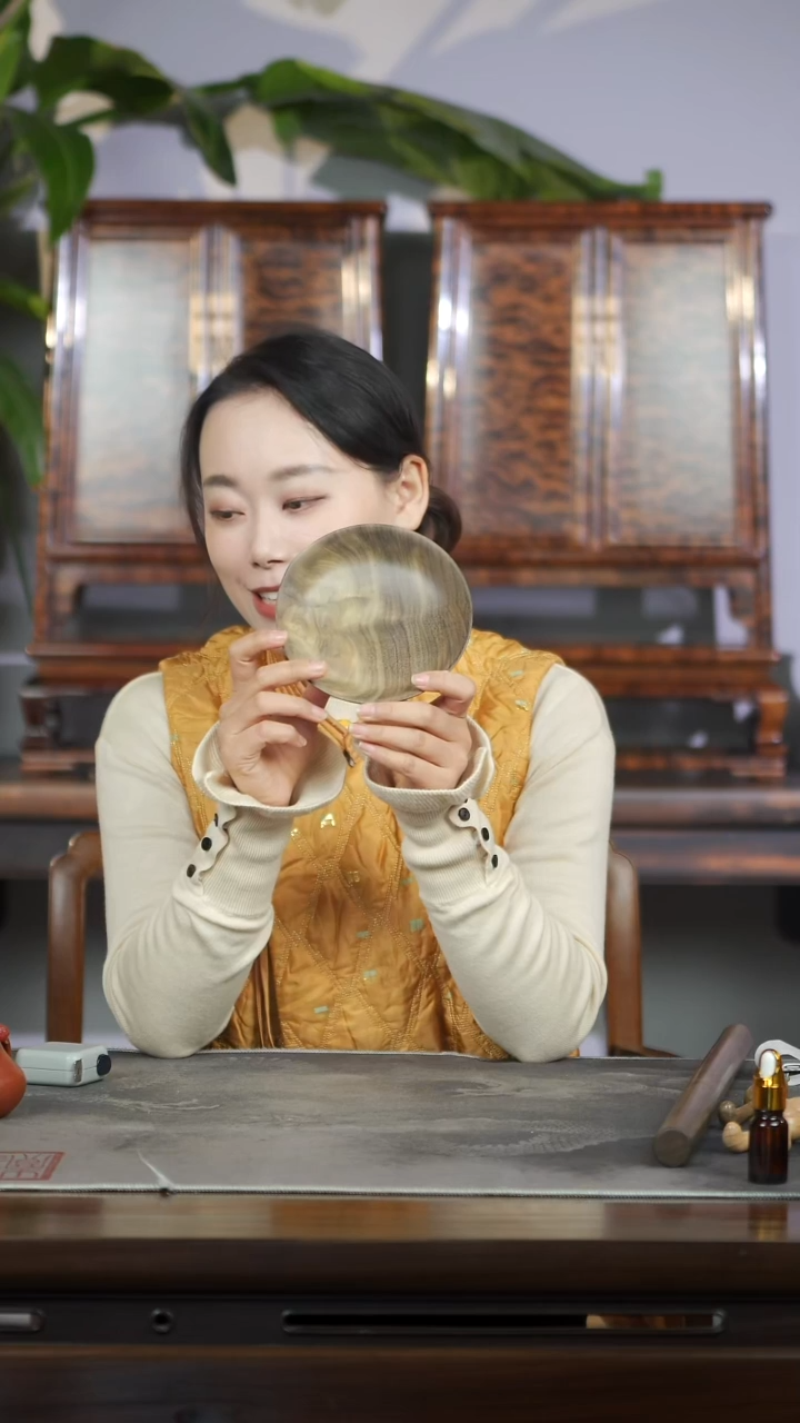 金丝楠原木款坚果盘526
