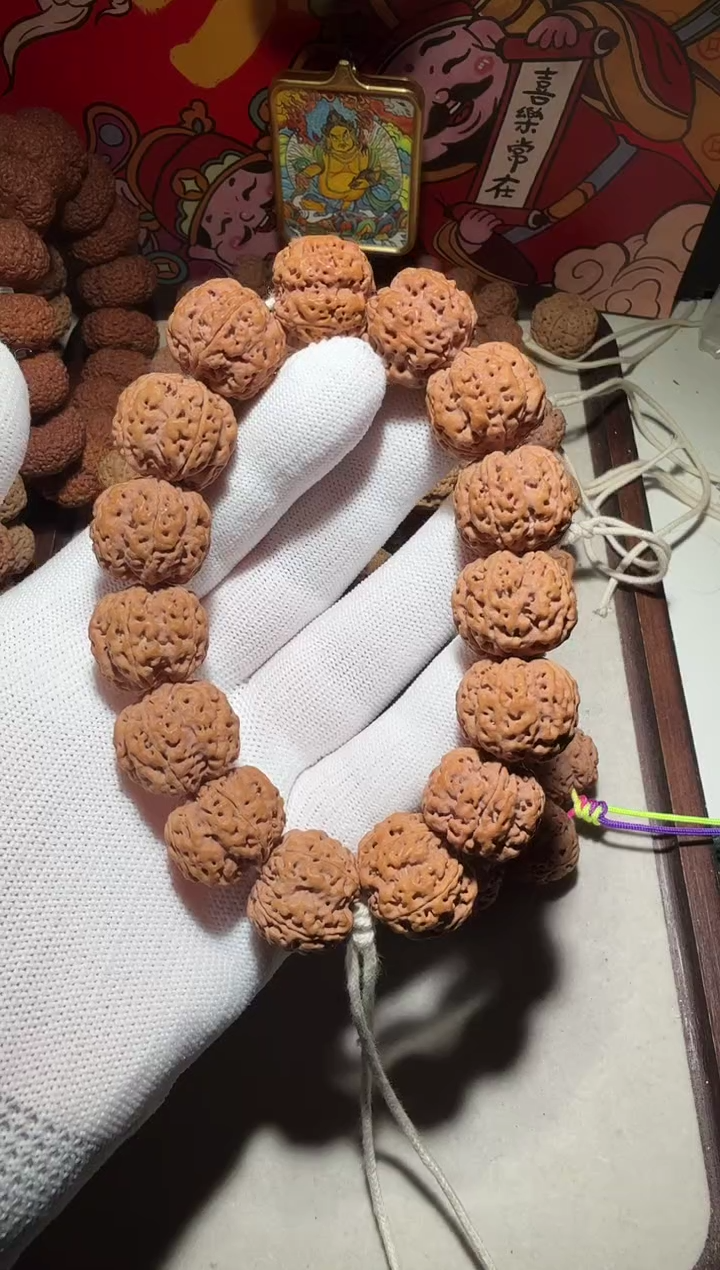 【闪购商品】金刚菩提手串超头闷墩粗筋梅花双龙20