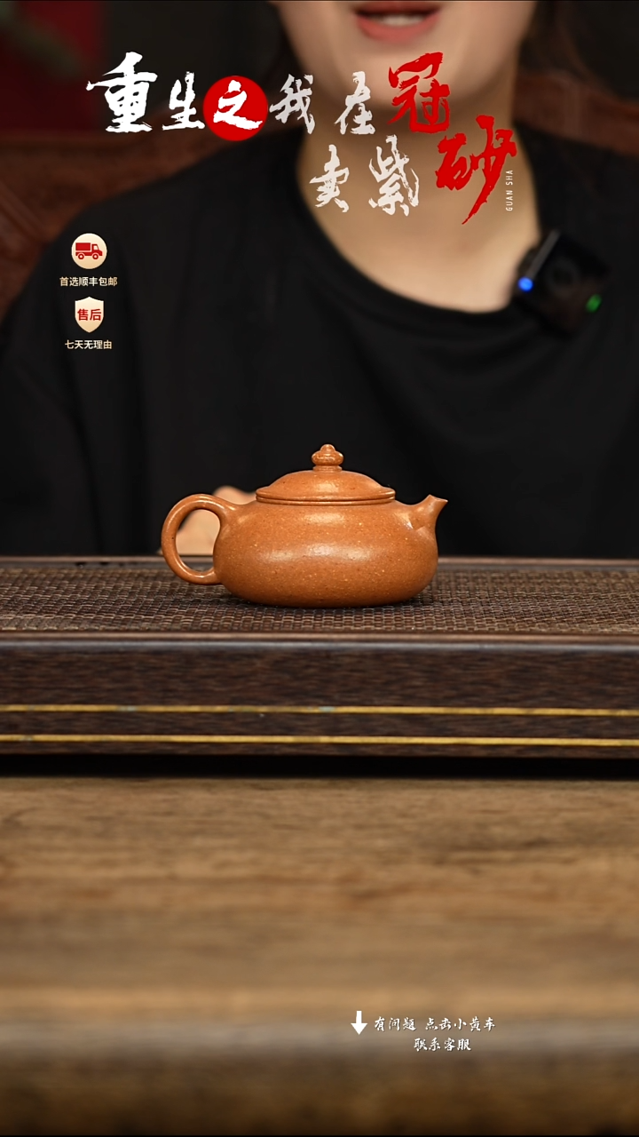 茶壶紫砂冠砂茶器37