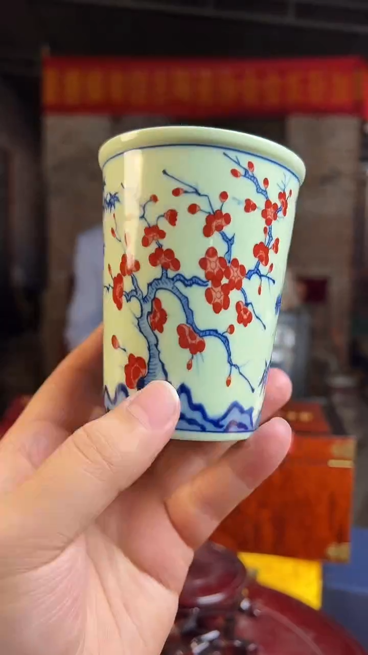 杯子陶景德镇陶瓷杯