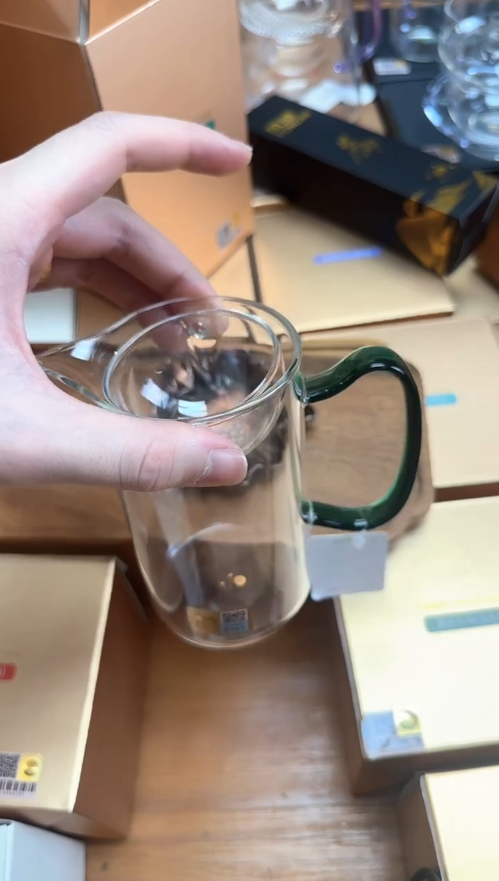 禾器金标沁瑞茶海墨绿+青蛙杯垫