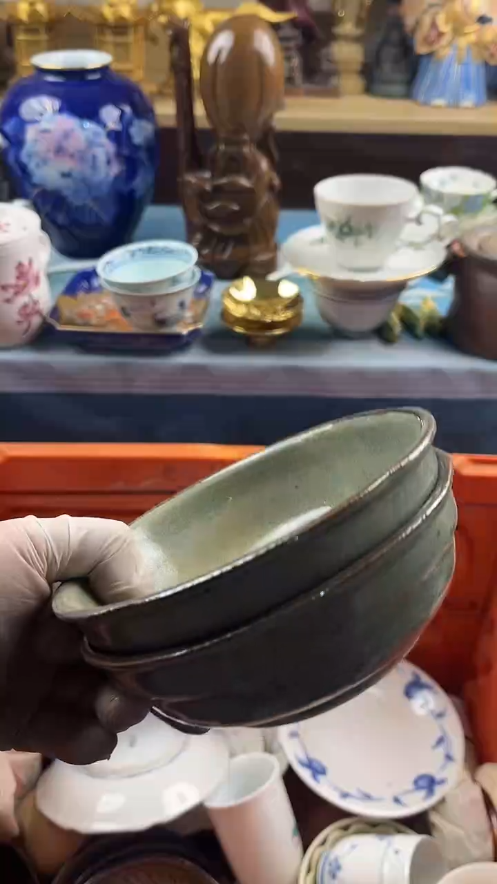 瓷片小**影英歌瓷器满28包邮