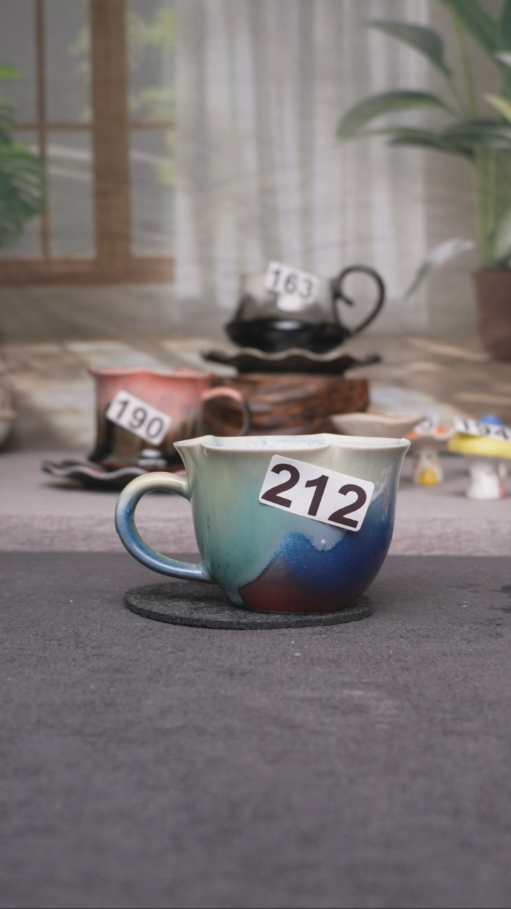 杯子瓷212景德镇手工手创杯子 