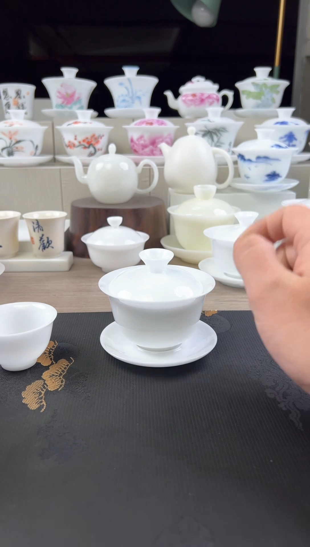 【闪购商品】冰瓷盖碗110cc，工厂直播浮力