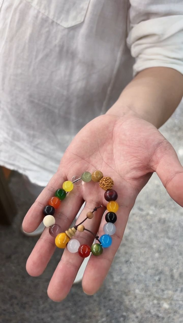 白玉菩提吊坠精品文玩手串