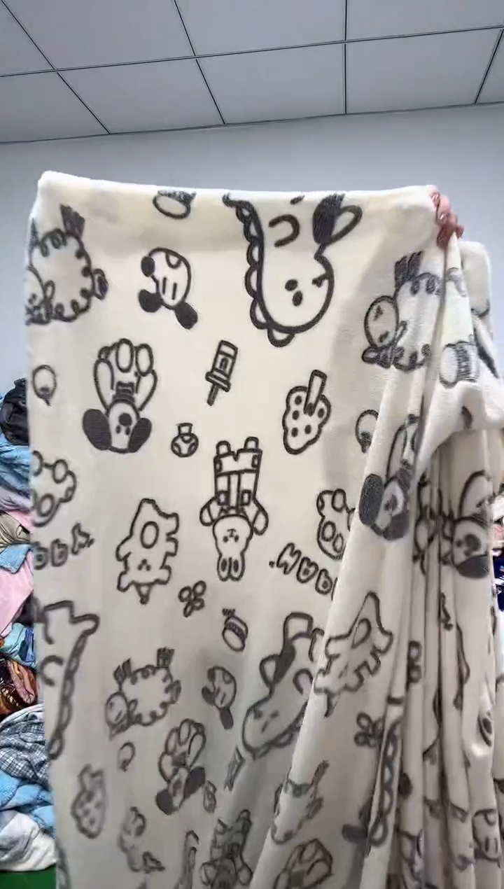 法兰绒2.3x2.5左右已主播介绍为准