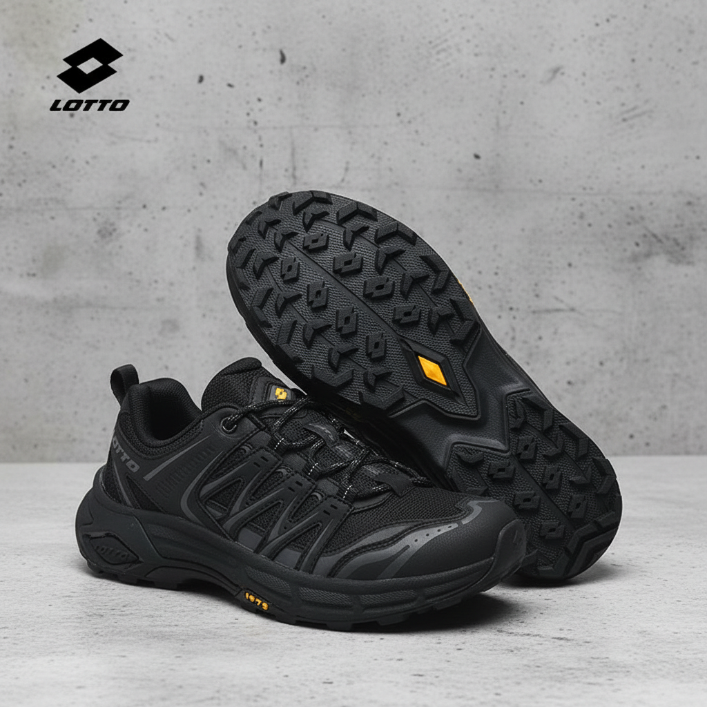 LOTTO乐途男鞋运动老爹鞋透气软底户外徒步登山鞋通勤百搭运动鞋商品图