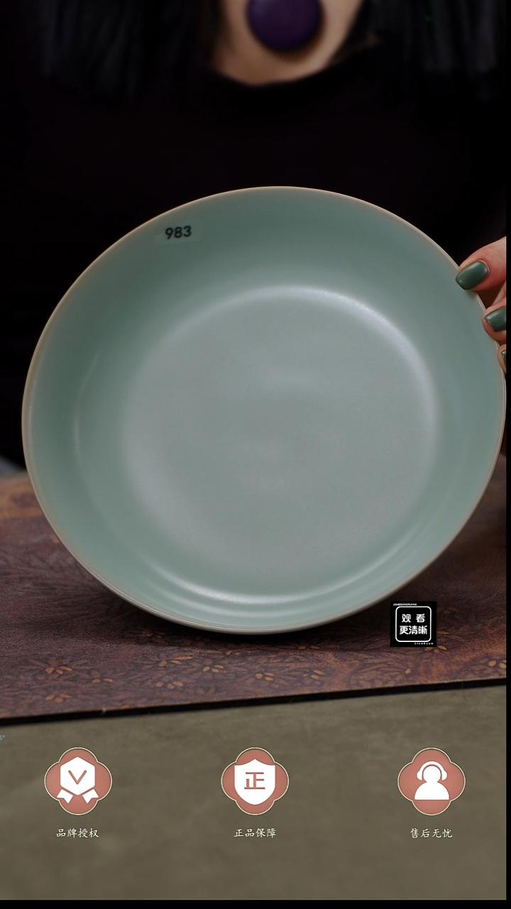 瓷片983 餐盘 19.5  简装