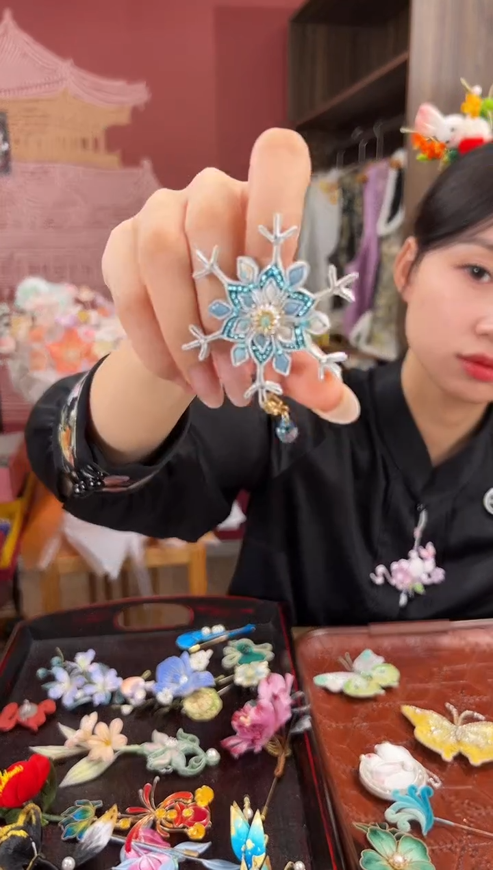 【闪购商品】刺绣苏绣世家非遗手工（胸针）