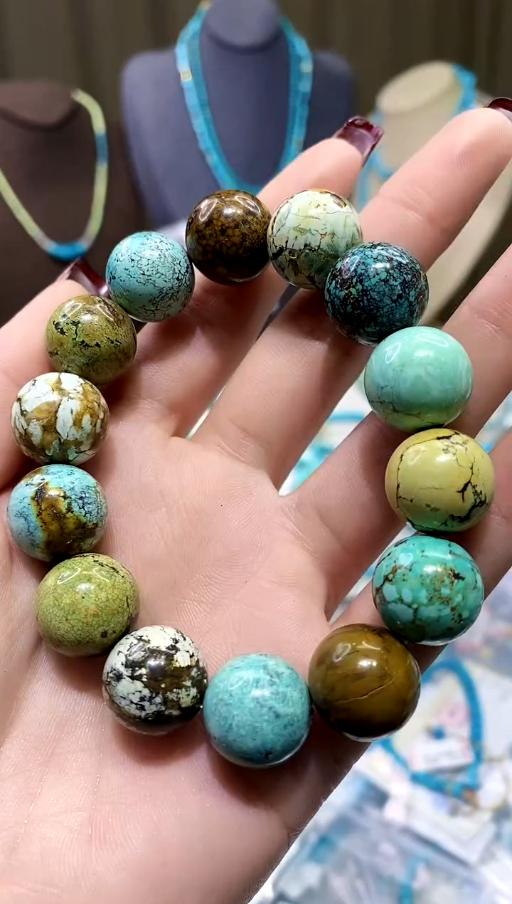 【闪购商品】绿松石手串未镶嵌380