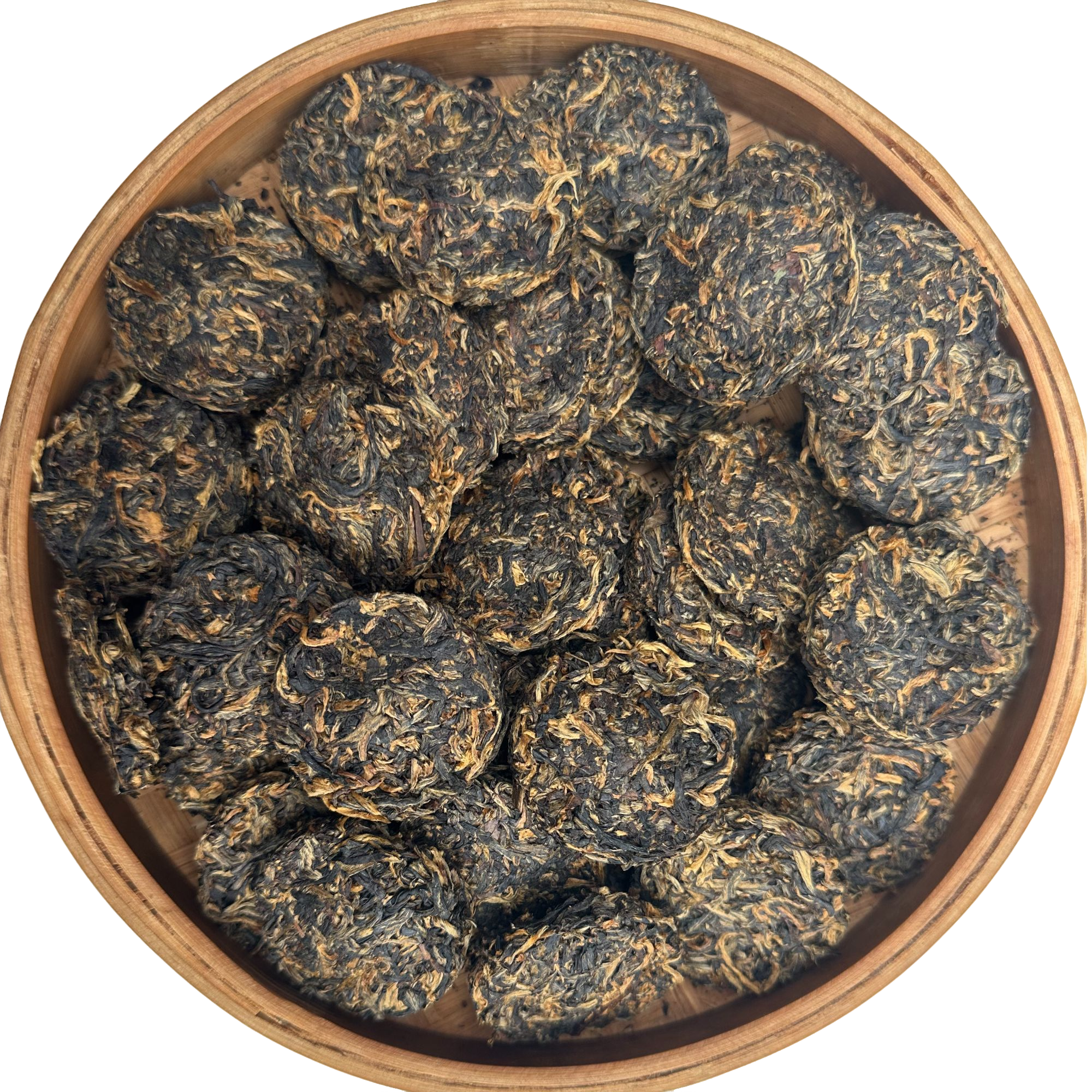 2025头春香归金丝晒红小圆饼（紧压茶）