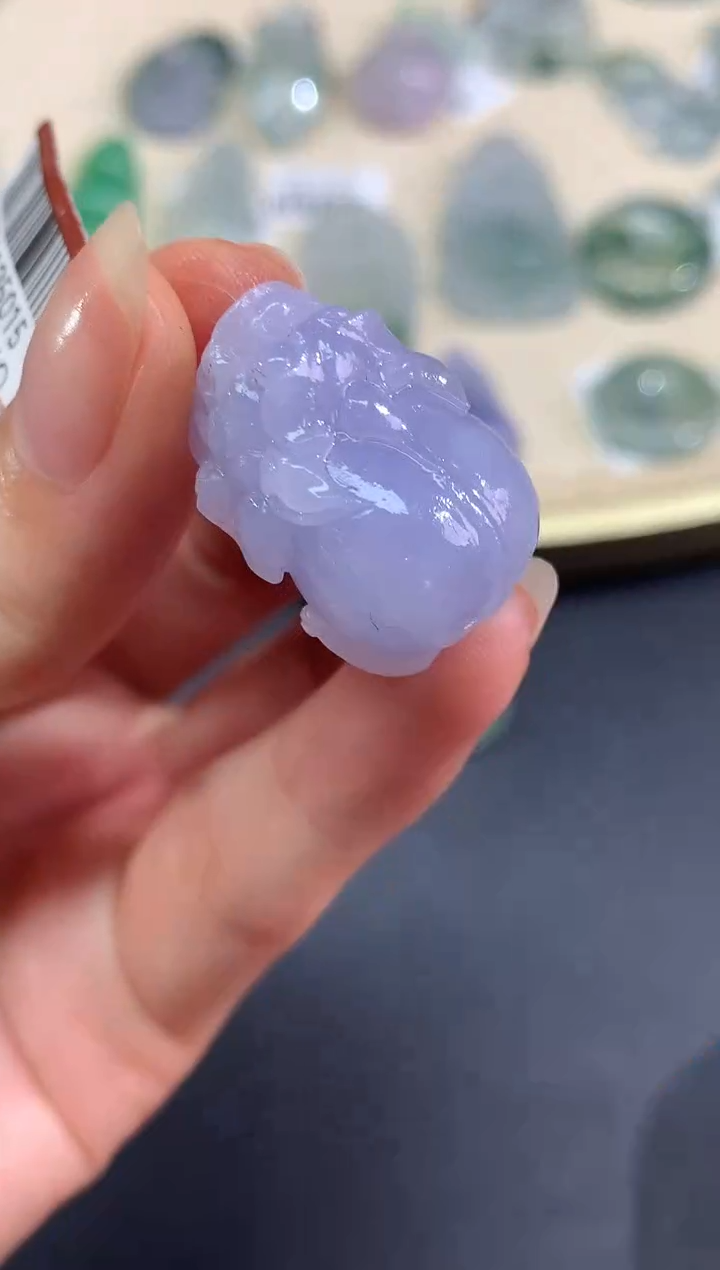 未镶嵌定制翡翠毛货翡翠|2980