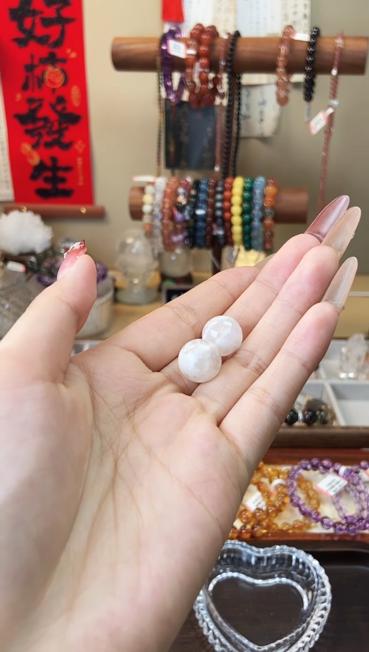 【闪购商品】水晶单珠未镶嵌a02 雪花幽灵13.5mm