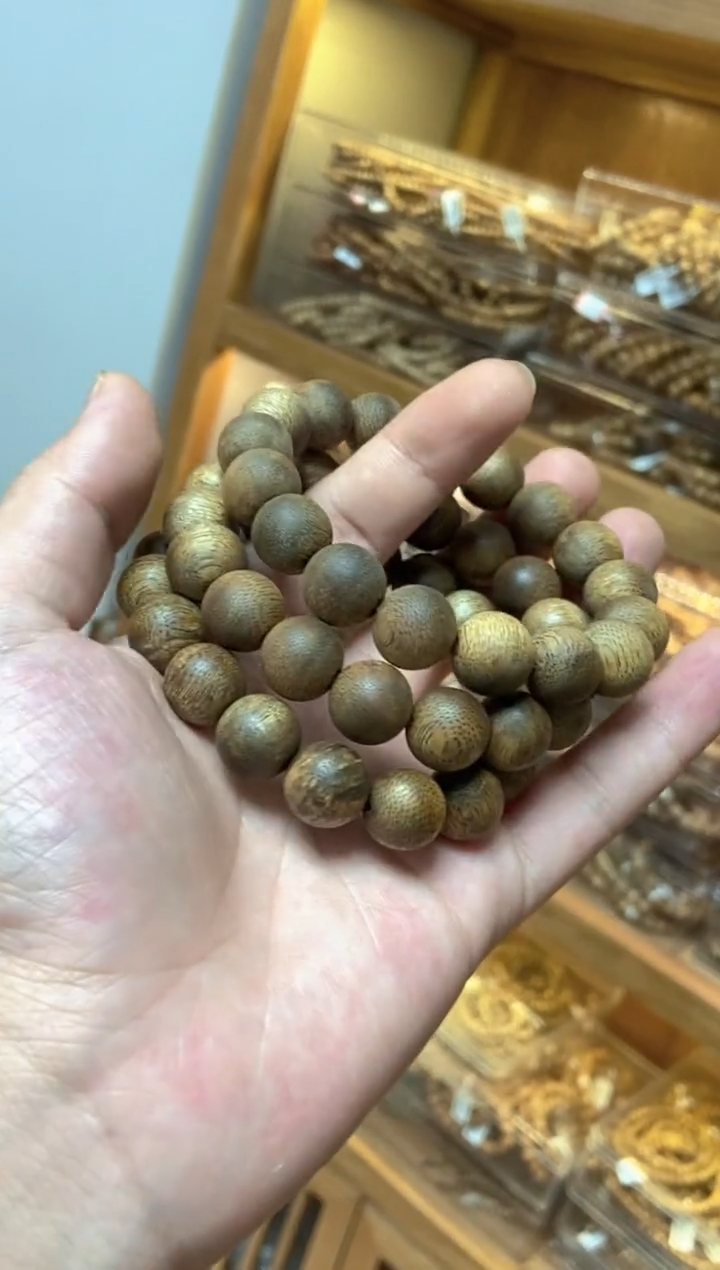 手串沉香文莱圆珠单圈1.3多样性发其一