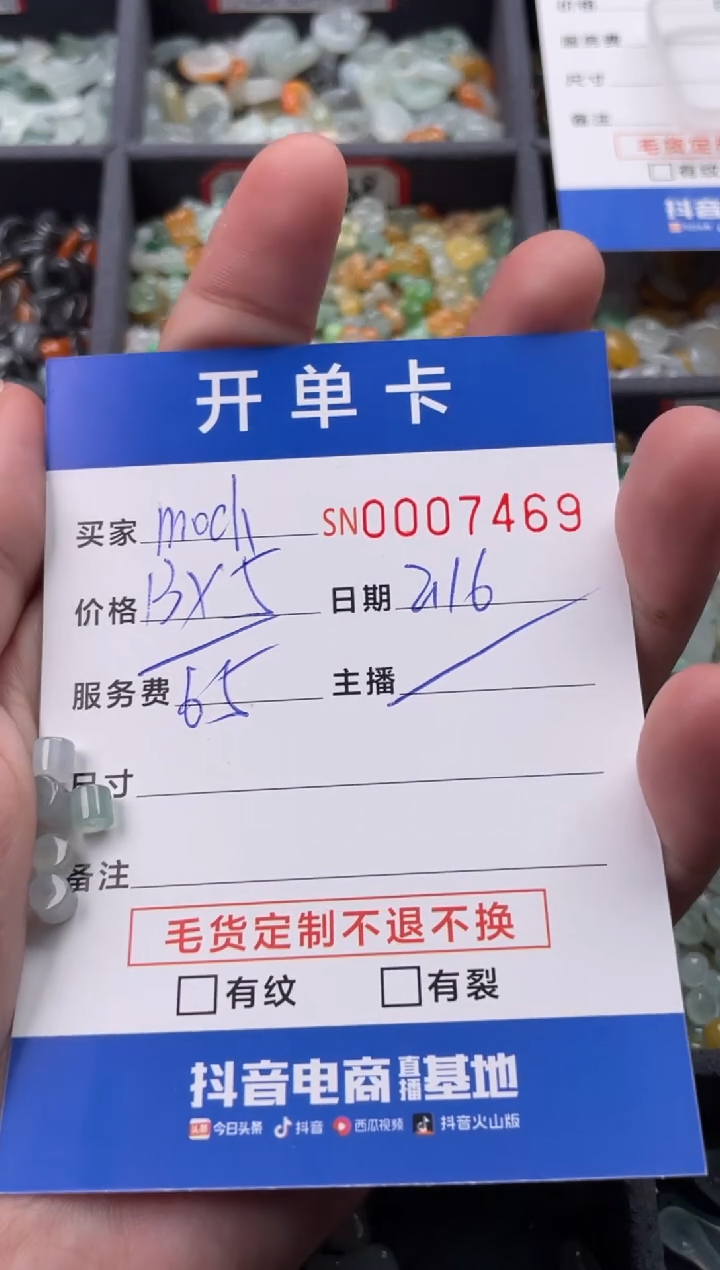 【闪购商品】翡翠颈饰未镶嵌00007469