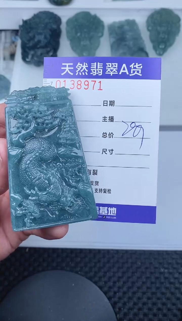 【闪购商品】翡翠颈饰未镶嵌       971