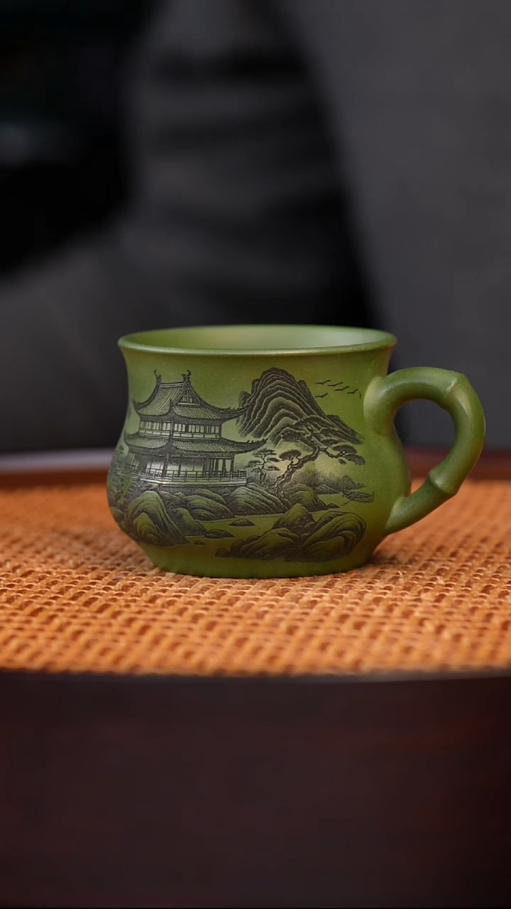 茶杯紫砂宜兴全手工原矿紫砂杯