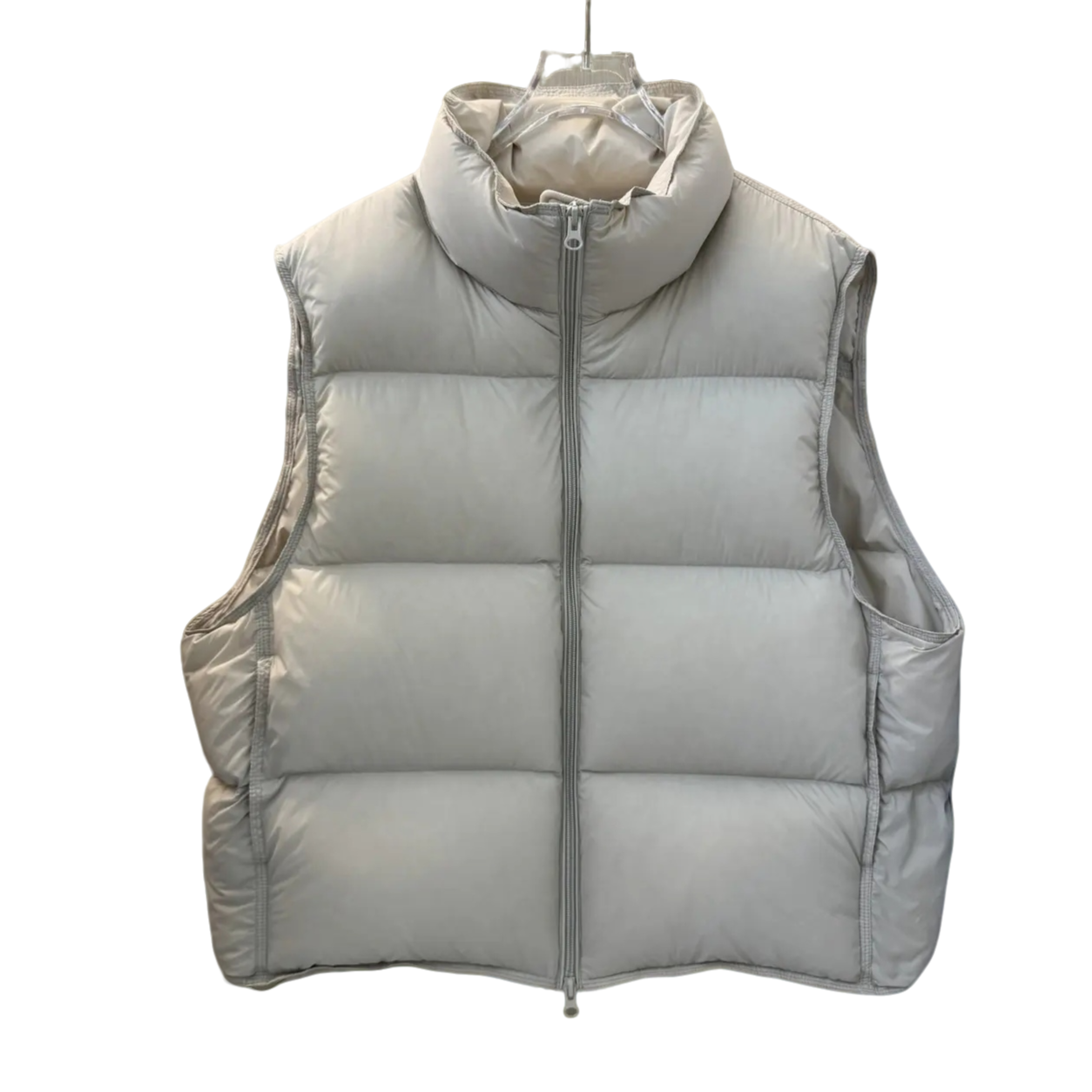 新款泡芙95白鸭绒马甲韩系蓬松立领羽绒马甲双头拉链女士爆款马甲