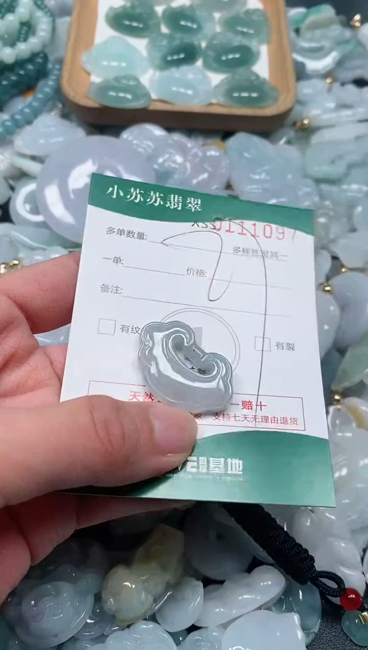 【闪购商品】翡翠颈饰未镶嵌闪购商品0111097