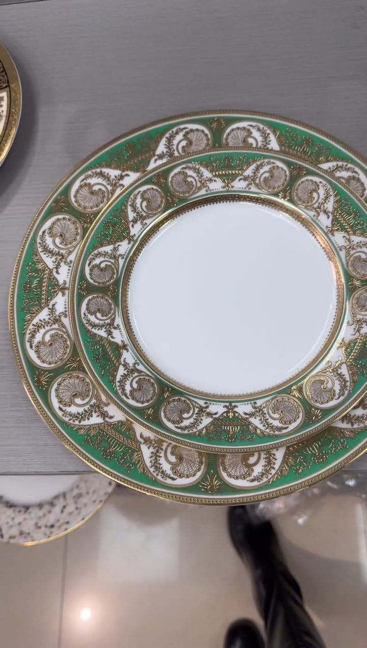 【闪购商品】瓷片10.5+8英寸大小盘 福利款