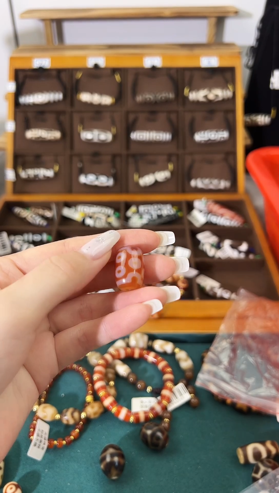 玛瑙/玉髓（覆膜）颈饰合金53微瑕