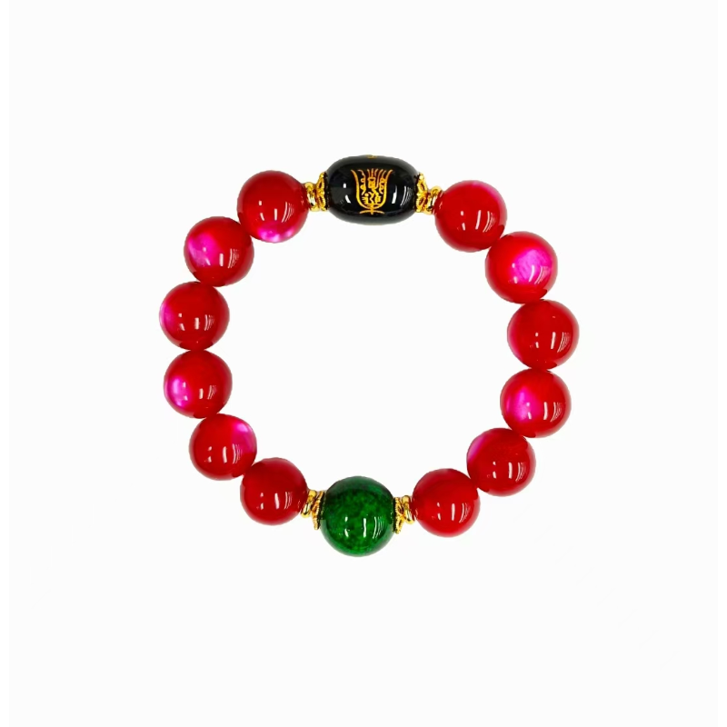 星云珀多宝玛瑙手串A28-326赠礼盒(多样性发其一)