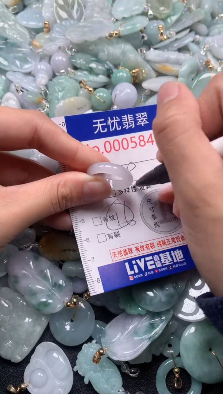 颈饰未镶嵌翡翠5845