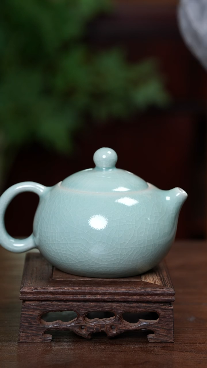 【闪购商品】宝丰清凉寺原产地汝瓷西施壶