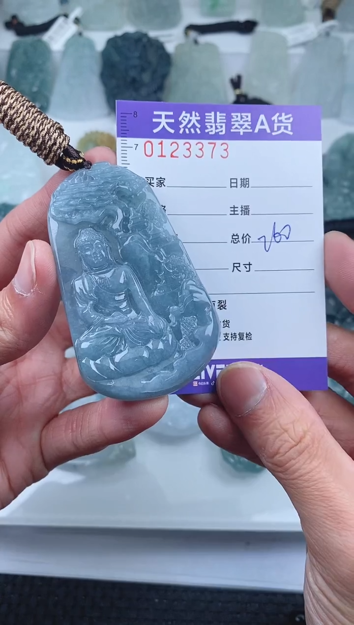 【闪购商品】翡翠颈饰未镶嵌        373