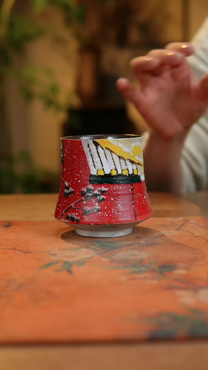 【闪购商品】瓷片1754景德镇手工手绘釉下彩高温瓷