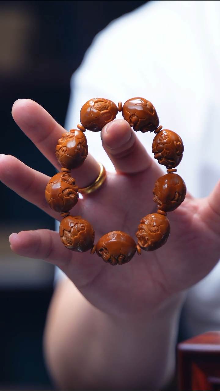 橄榄核手串/手链哲也【龙宝宝】