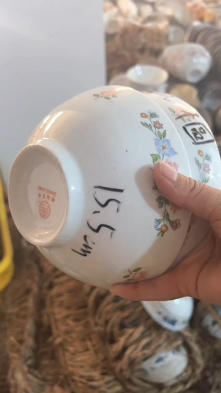【闪购商品】摆件高温瓷器 碗/盘/盘/摆件15.5厘米