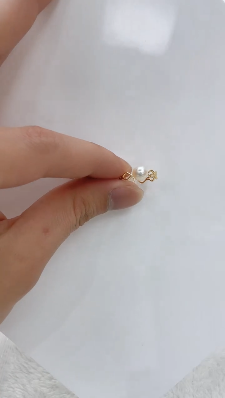 【闪购商品】海水珍珠戒指银S925镶嵌海水珍珠戒指