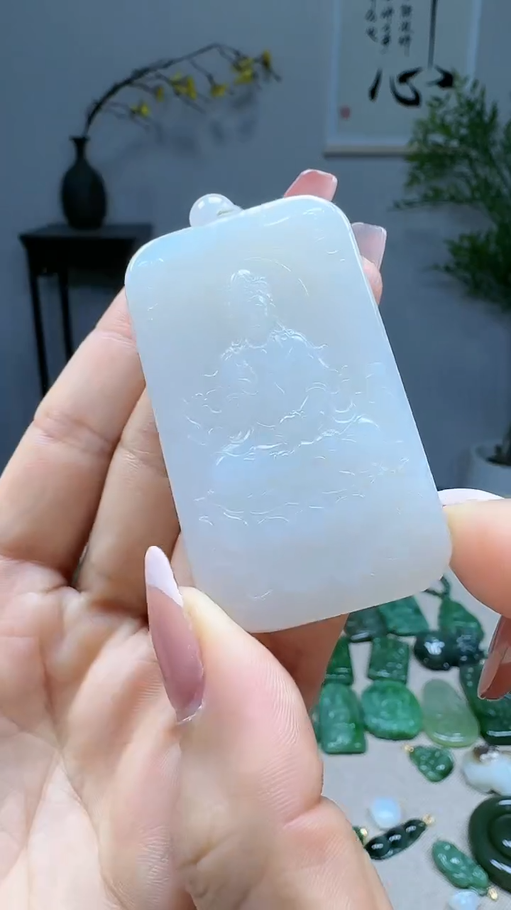 未镶嵌和田玉挂件1