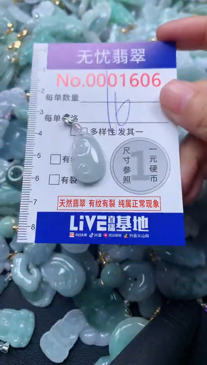 颈饰未镶嵌翡翠1606