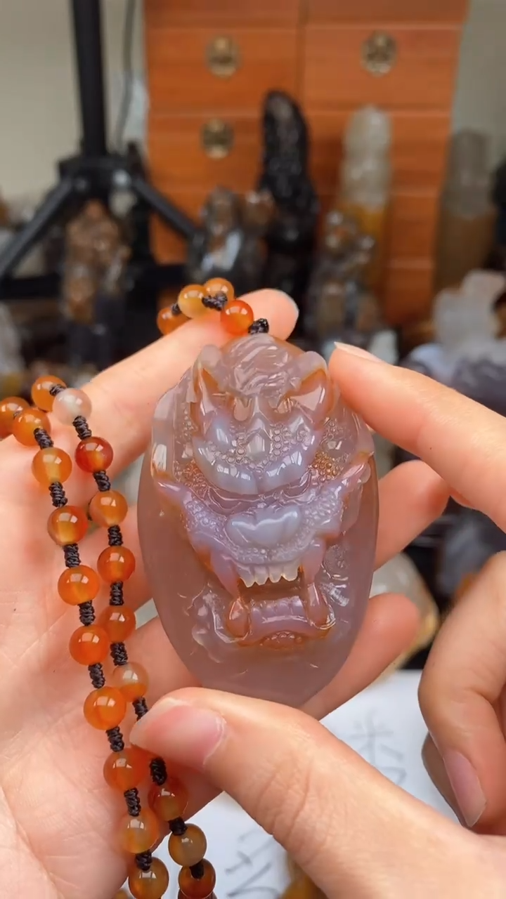 【闪购商品】玛瑙/玉髓颈饰未镶嵌AA