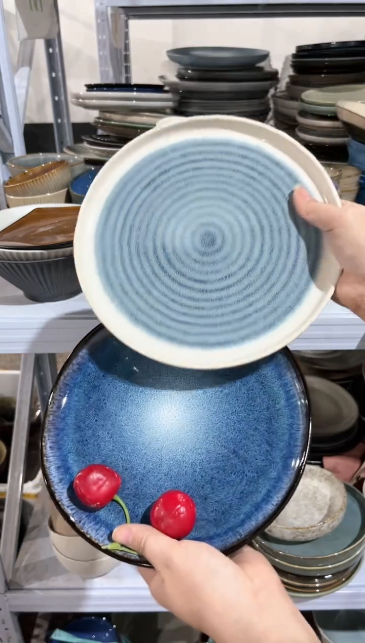 【闪购商品】瓷片外贸尾货瑕疵满20包邮X2 小盘组合