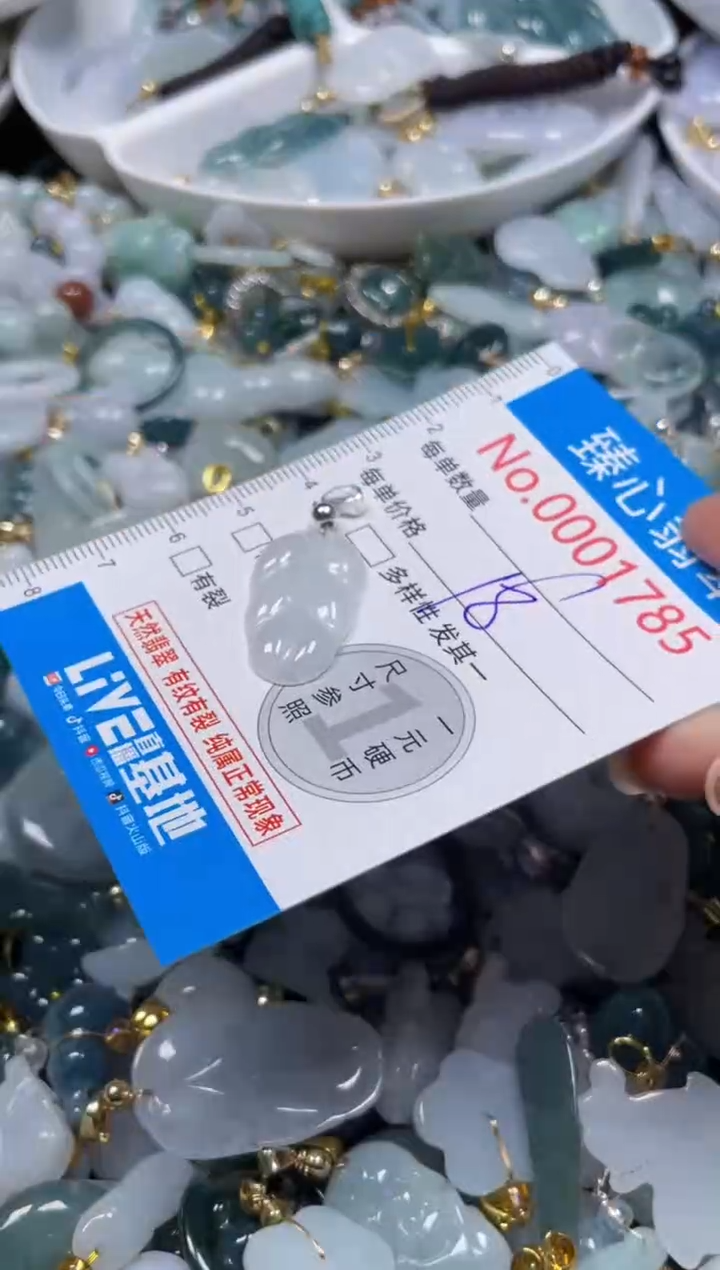 颈饰未镶嵌翡翠1785