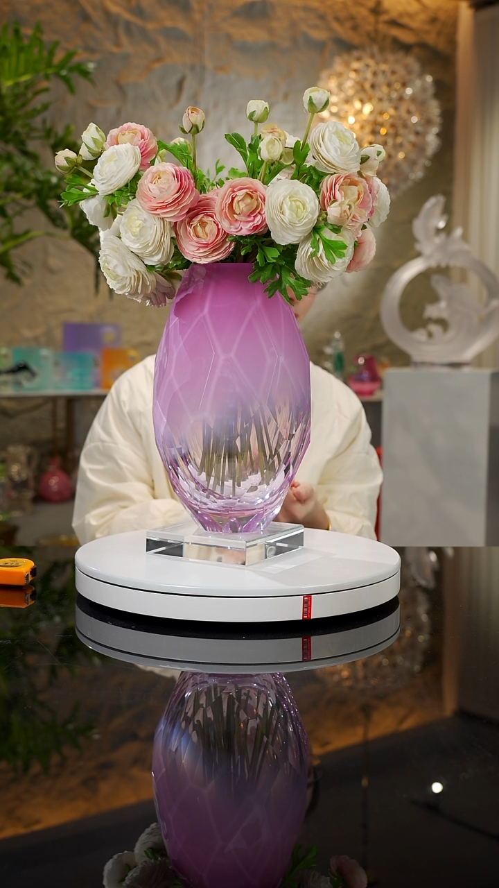 【闪购商品】瓷片设计款花瓶摆件