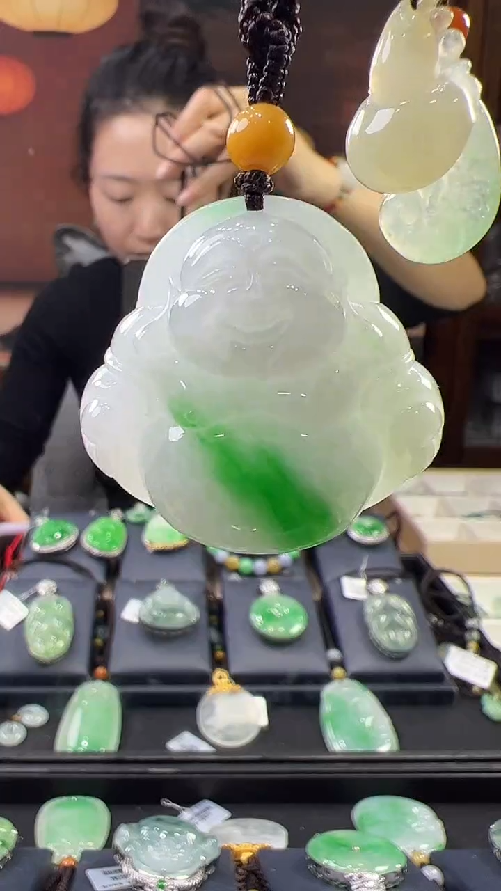 未镶嵌挂件翡翠佛公